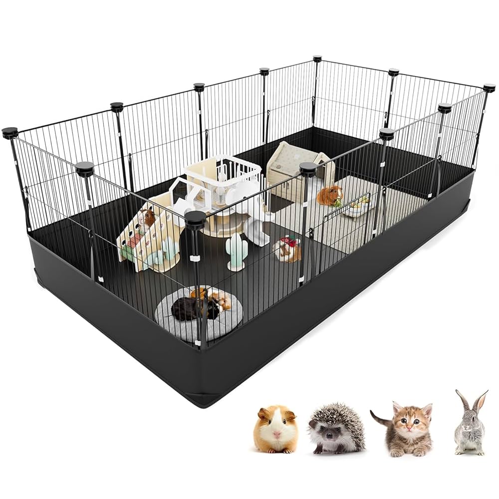Johnny's - horohoro Tresbro Guinea Pig Cage with Waterproof PVC Bottom Liner