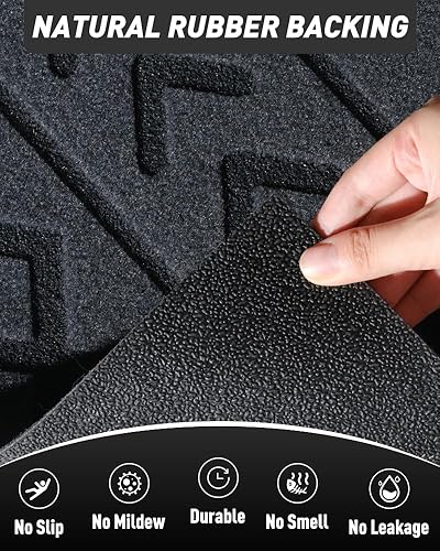 Miniatura 5 de AMOAMI - Tapete para puerta de entrada interior y exterior, tapete bohemio para puerta delantera, para entrada interior, entrada, tapete de