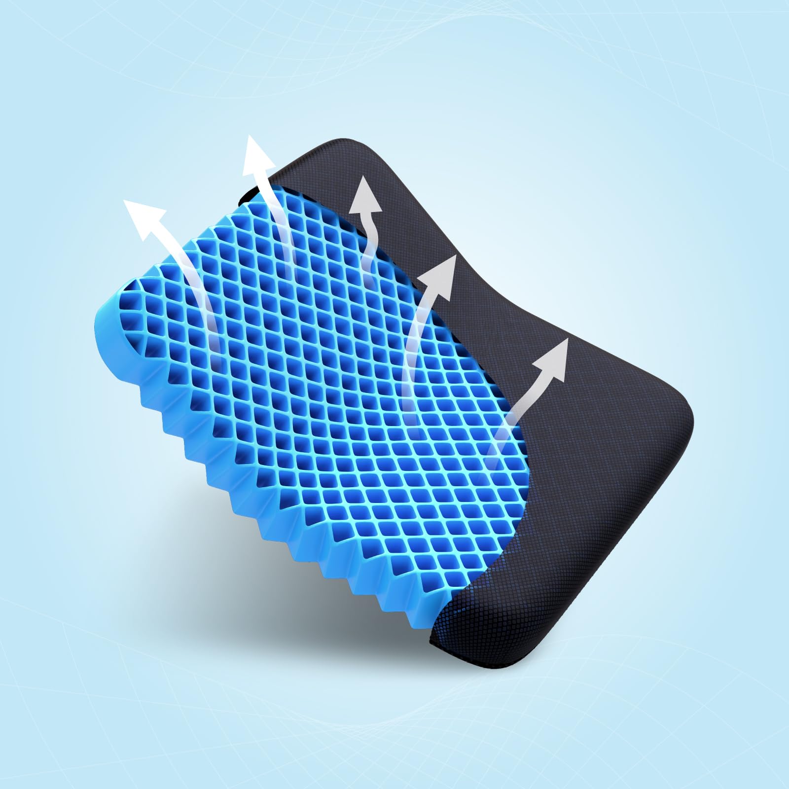 See full amazon price history chart for The Sleep Company SmartGRID Ortho Pro Seat Cushion | Reduces Lower Back Pain | 600+ Cooling Air Channels | Non-Slip Base | Posture Correction | Office Chair,Car,Or Home Chairs | Removable Cover The Sleep Company SmartGRID Ortho Pro Seat Cushion | Reduces Lower Back Pain | 600+ Cooling Air Channels | Non-Slip Base | Posture Correction | Office Chair,Car,Or Home Chairs | Removable Cover (B0D4F5FXYQ) Amazon Price History, Amazon Price Tracker