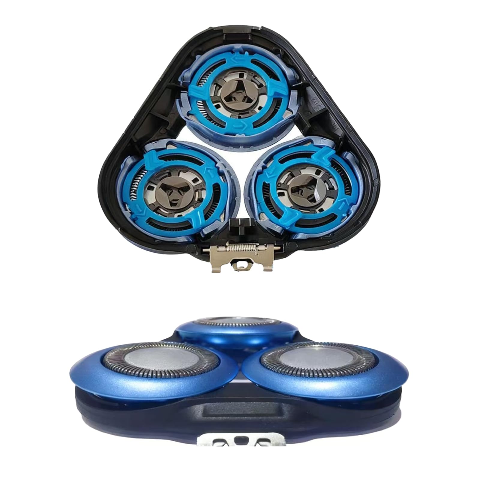 SH60 - Cuchillas de cabeza de repuesto serie 6000 compatibles con afeitadora eléctrica Philips 6000 Series para hombres, serie 6000, cabezal de afeitadora eléctrica en húmedo/seco, compatible con la