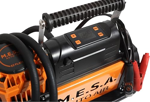 Miniatura 6 de EZ FLATE M.E.S.A. COMPRESOR DE AIRE DE CILINDRO ÚNICO PORTÁTIL 5.65 CFM 12V  MANGUERA DE AIRE  OFFROAD  RESISTENTE (M.E.S.A.)