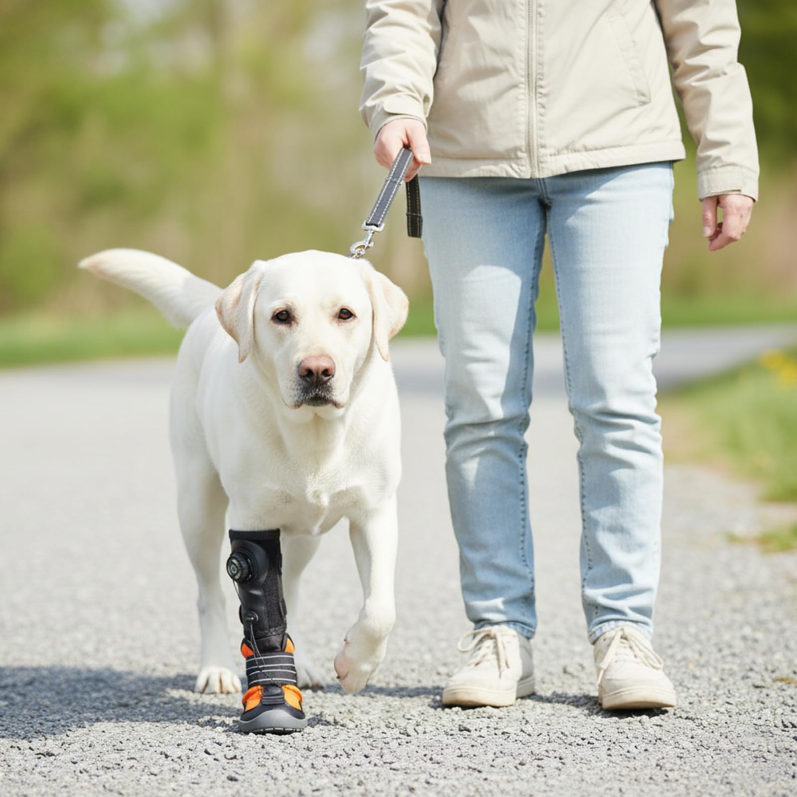Ayuda correctiva para perros articulaciones zapatos ortopédicos elevador de pies para perros ayuda correctiva para problemas de pies elevador seguro mejora la marcha y el funcionamiento XL
