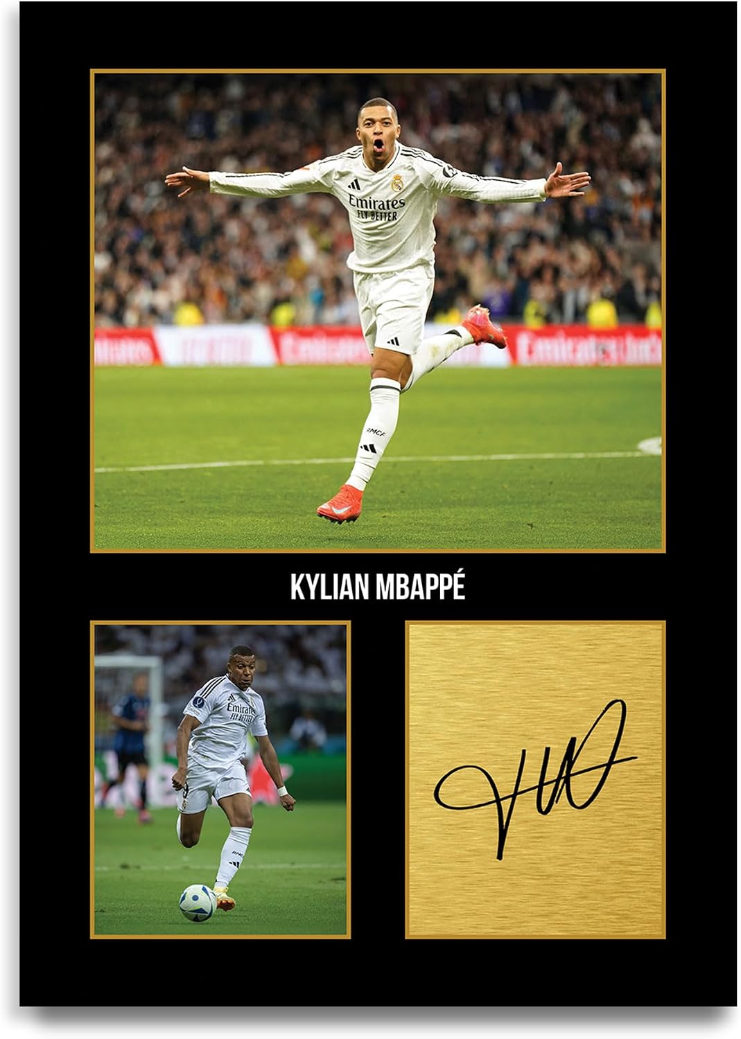Cadre photo Mbappé Real Madrid