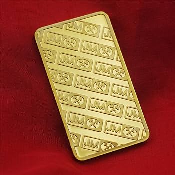 Johnson Matthey 1g 24K/純金入りペーパーウェイト Amazon.com: Johnson Matthey 複製品鍍金1 盎司(約28.3 毫升