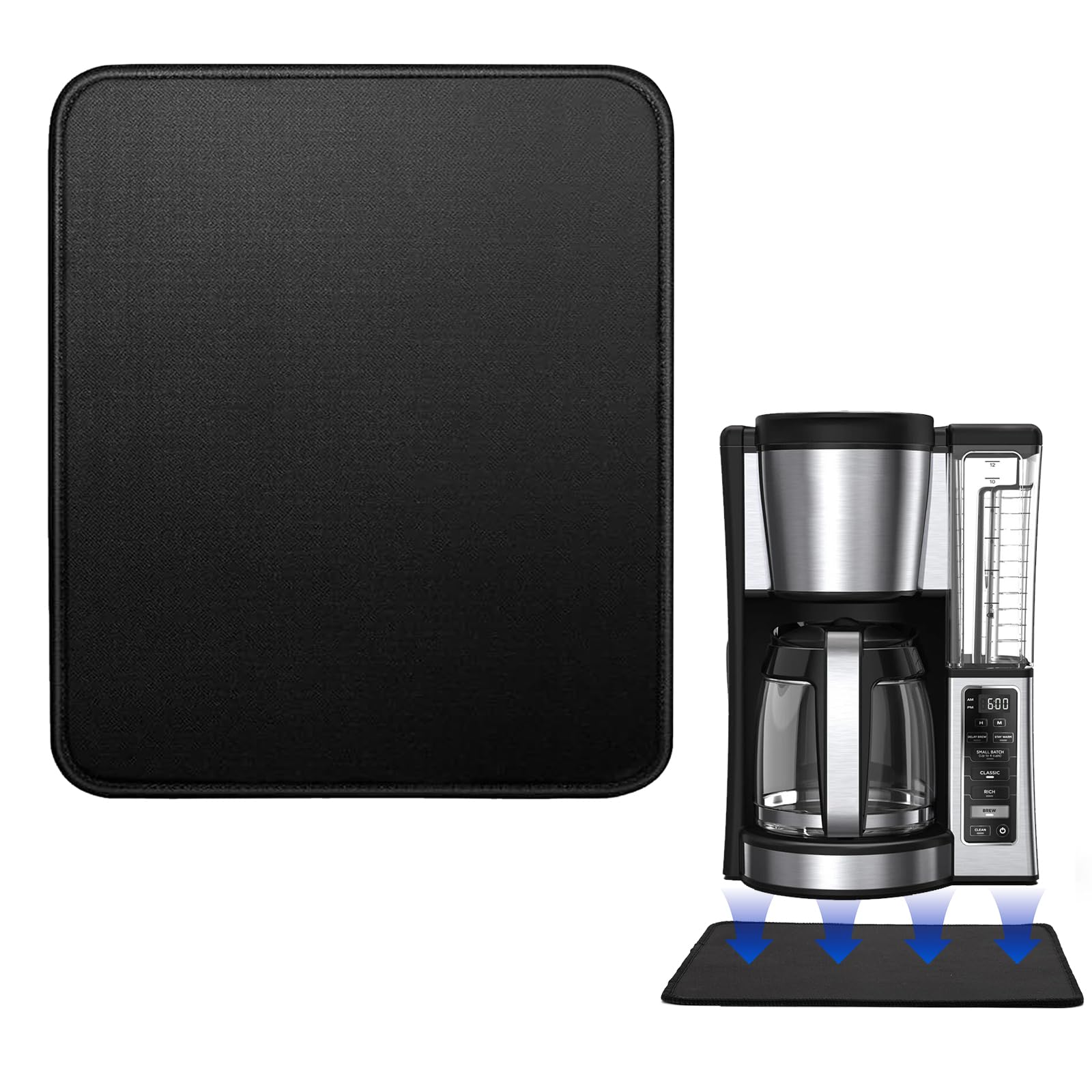 Sliding Pad for Ninja Drip Coffee Maker (13.77"×9.8")- (Pat for Ninja 12-Cup Programmable Coffee Brewer)