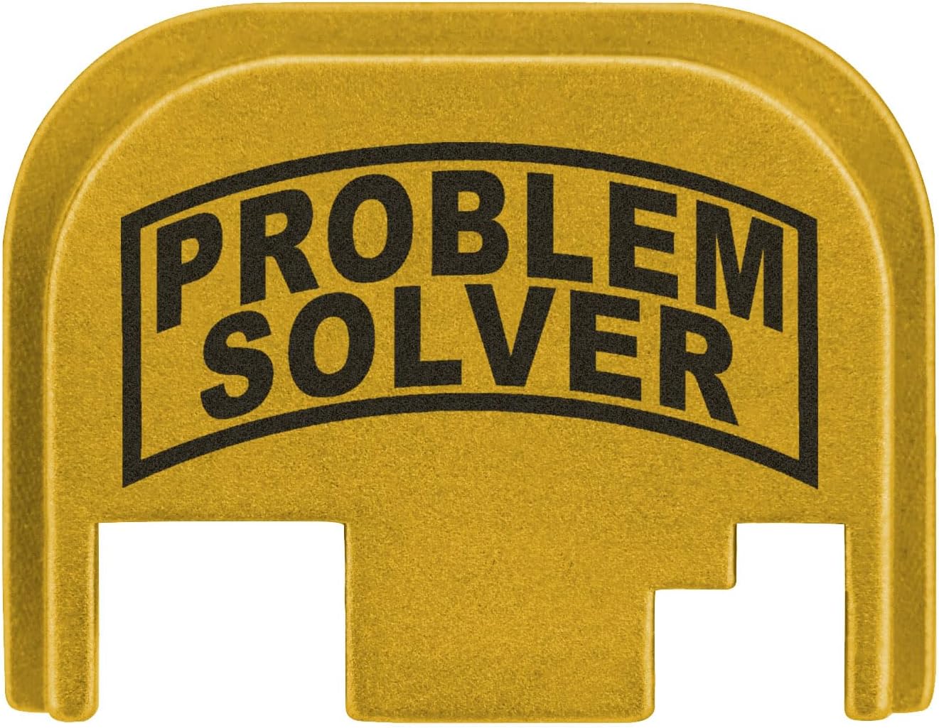 NDZ Performance Gen 1-4 Rear Slide Cover Plate for Glock, 9mm .40 .357 .45 with Black Laser Engraved Popular Images in Aluminum - Choose Image & Color