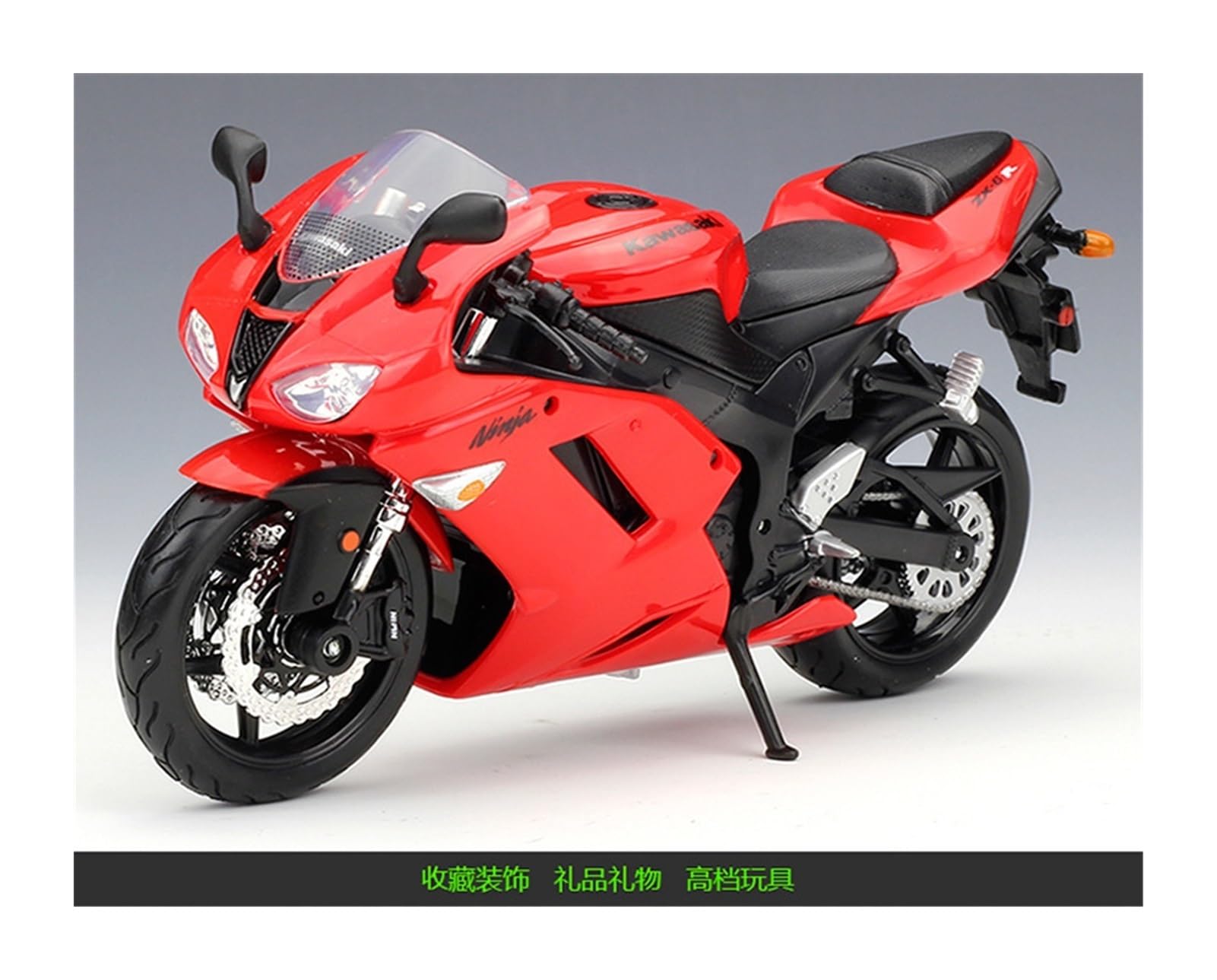 1:12 Alloy Motorcycle Model for:Kawasaki Ninja ZX-6R Die Casting(B
