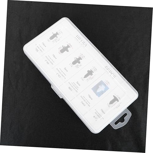 Miniatura 9 de Juego de 50 unidades de aletas de barro para parachoques de puerta para coche, aletas de barro universales, tachuelas para el pulgar, retenedor de