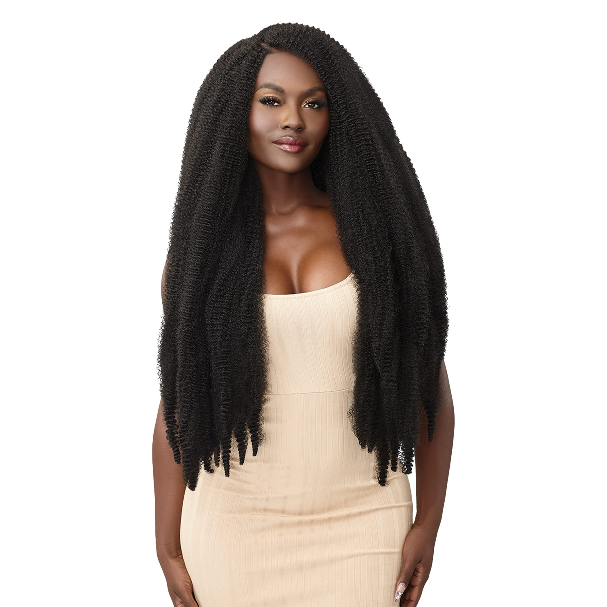 Outre X-Pression Twisted Up Crochet Braid SPRINGY AFRO TWIST 30" (3-Pack, 4)