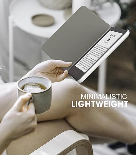 Miniatura 7 de MoKo Funda compatible con Kindle de 6" (11. generación-2022), carcasa ligera con encendidoapagado automático para Kindle 2022 11 generación