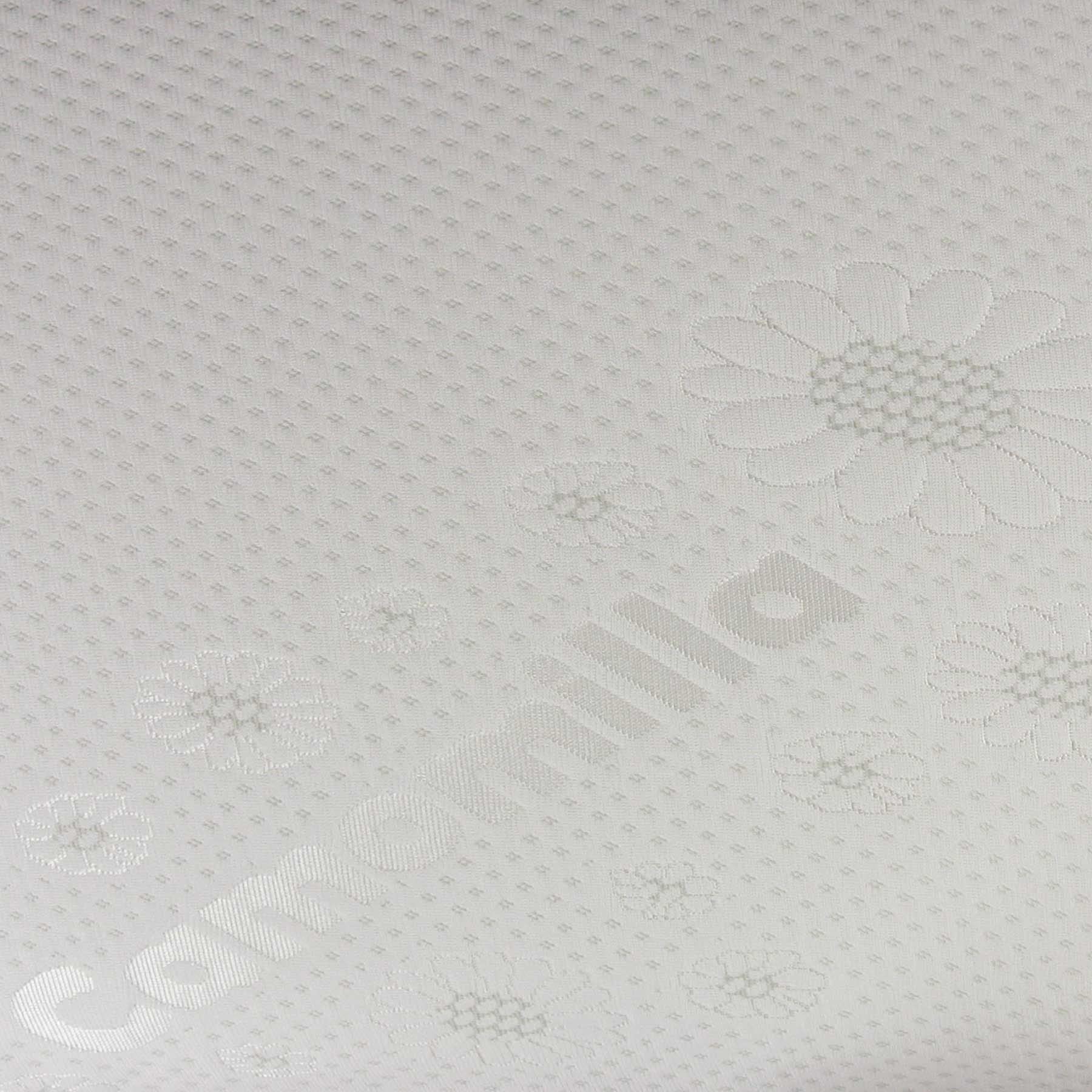 Baldiflex Emporio Coppia Cuscini Memory Foam Ergonomici Saponetta, Fodera Camomilla Rilassante, Sfoderabile e Lavabile, Misura 40x70 cm Alto 12.5 cm, Anticervicale