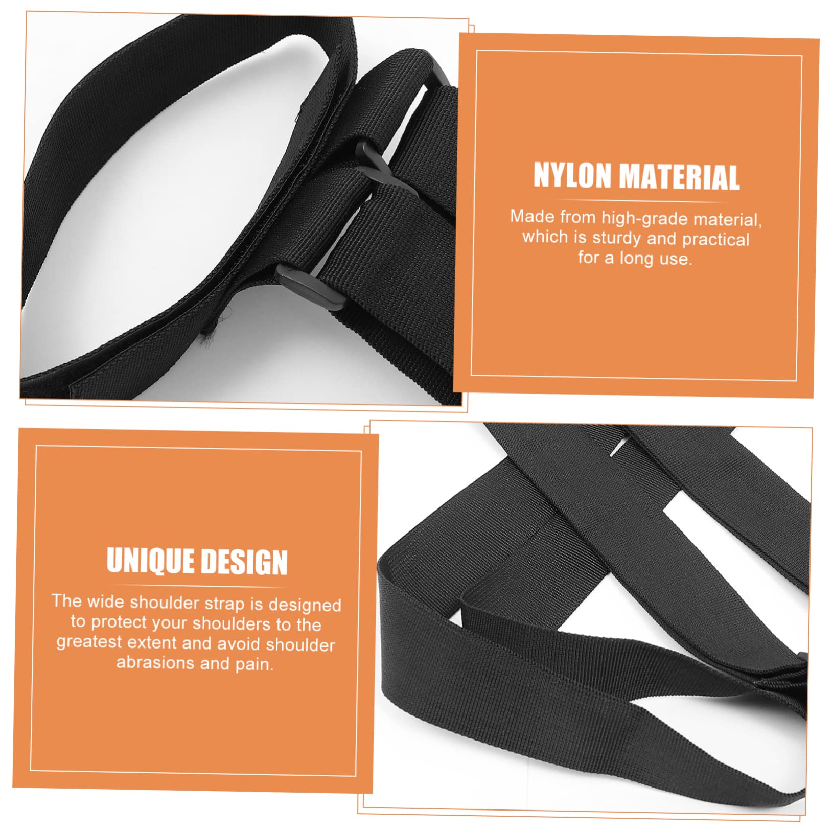 BESPORTBLE 1pc Adjustable Snowboard Strap Ski Carrying Strap for Portable Design for Snowboard Accessories Comfortable Fit