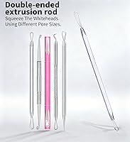 Vista 7 de 22 Piezas Herramienta Extractora de Espinillas, Removedor de Puntos Negros, Acné y Comedones Kit Extractor