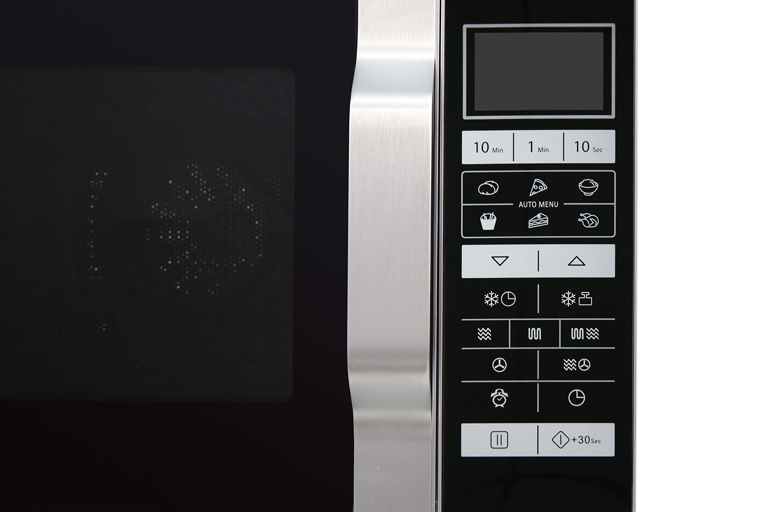 Sharp R-860S Micro-ondes Combiné 25 litres à plateau fixe - Argent