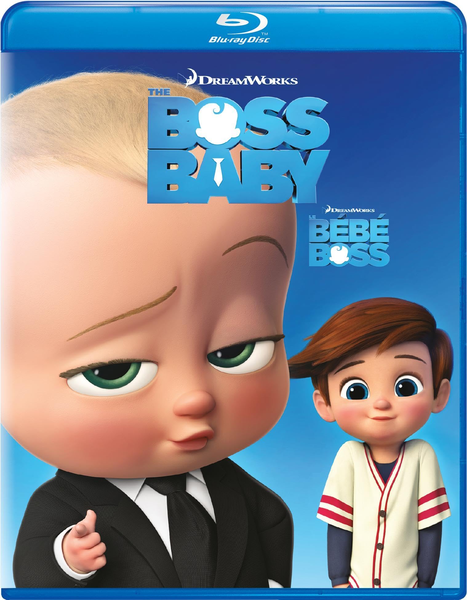Boss Baby Blu-ray in two languages from Universal Pictures