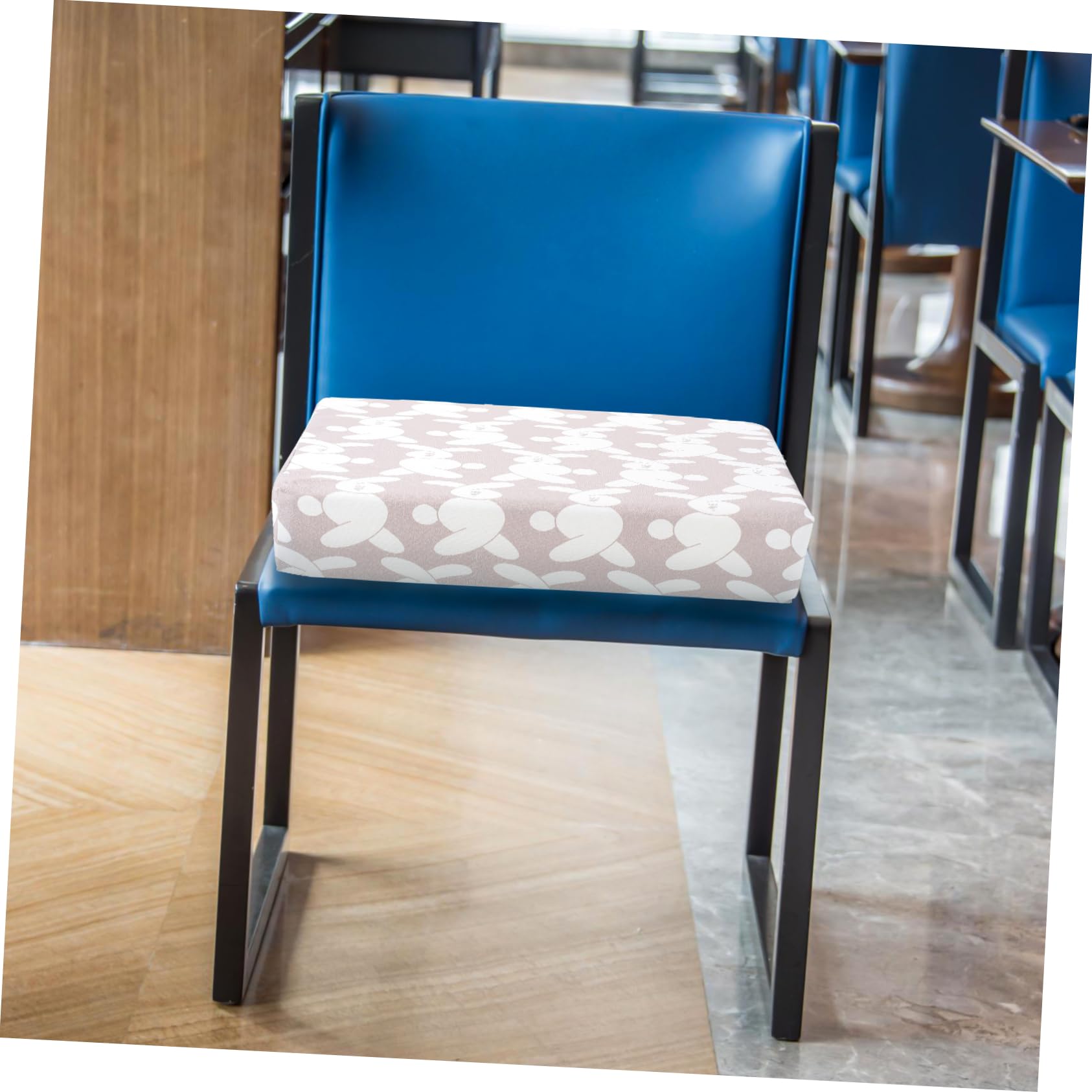 Abaodam 1 Pc Cojín Asiento Que Aumenta La Altura Silla Portatil Tronas Para Cojín Para Silla Niños Chair Cojín Cuadrado Tela Niño Pequeño Accesorios Portátil Esponja