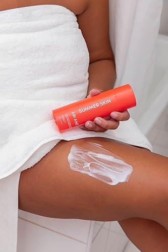 Miniatura 3 de Summer Skin - Suero corporal hidratante con niacinamida, vitamina B5 + extracto de avena para reparación de piel seca, fórmula no grasa de rápida