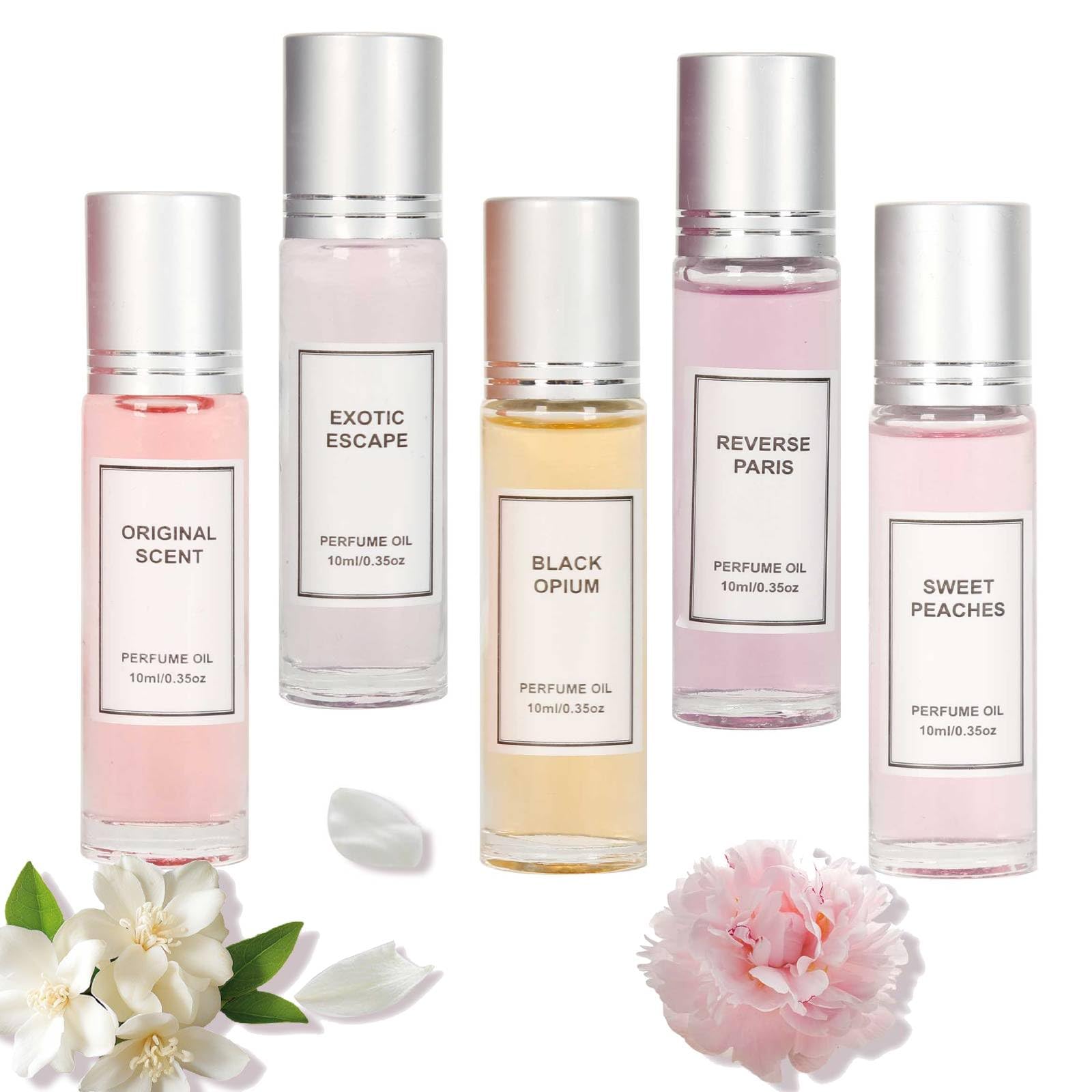 5PC Pheromone Perfume for Women, 2024 New Women's Perfume, Perfume for Women, Eau De Parfum for Women, Perfume Women, Perfume Oil, Mini Parfum for Women, Long Lasting Fragrance (5PC)