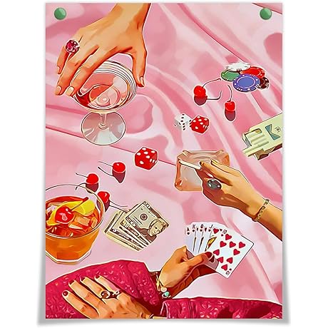 Cupmod Vintage Poker Paint By Numbers