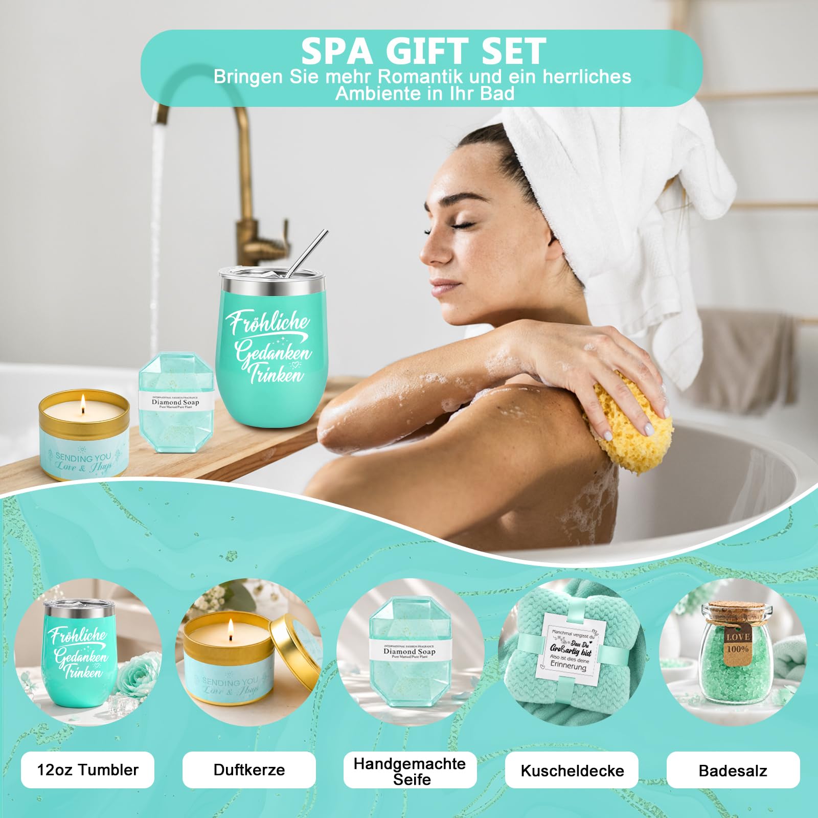 Regali per donne, regalo di compleanno per donne, relax, regalo per migliori amici, sorella, mamma, moglie, fidanzata, coworker Bestie insegnanti