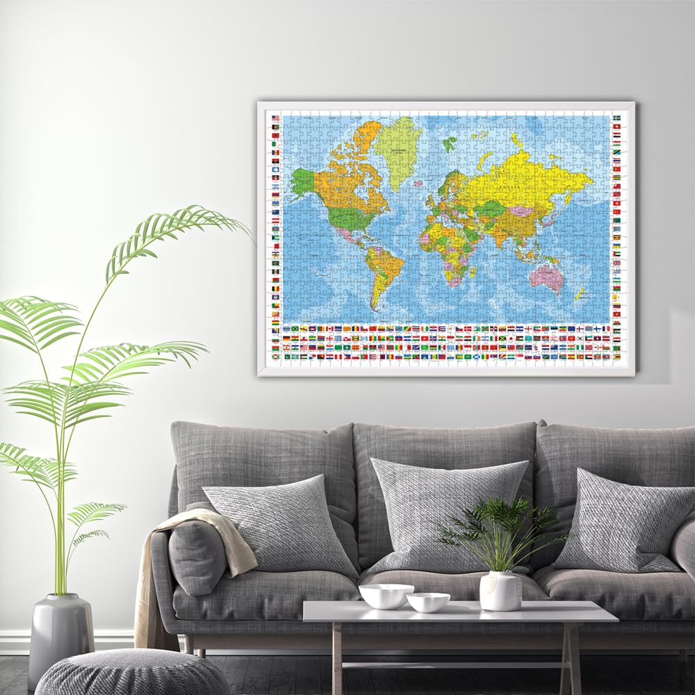 Amazon | アナトリアパズル - 世界政治地図、700ピースパズル、#2703