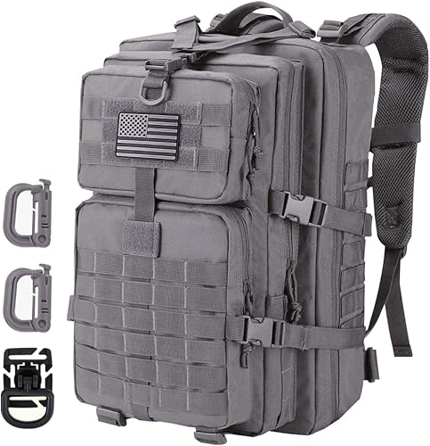 Mochila táctica militar para campamento de 3 días, equipo de asalto para transportar carga, ligero y modular