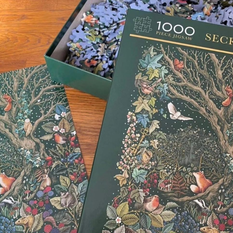 Amazon.com: Gibsons The Art File Secret Garden 1000 Piece Jigsaw