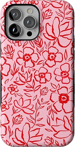 Miniatura 1688 de Casely Funda para iPhone 13 Pro Max Jardín dorado Floral de girasol amarillo Compatible con MagSafe Diseño protector audaz Jardín Dorado