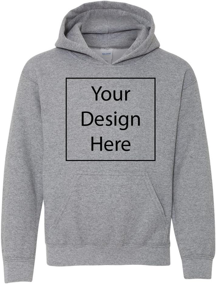 City Shirts Add Your Own Text and Design Custom Personalized Youth Sweatshirt Hoodie