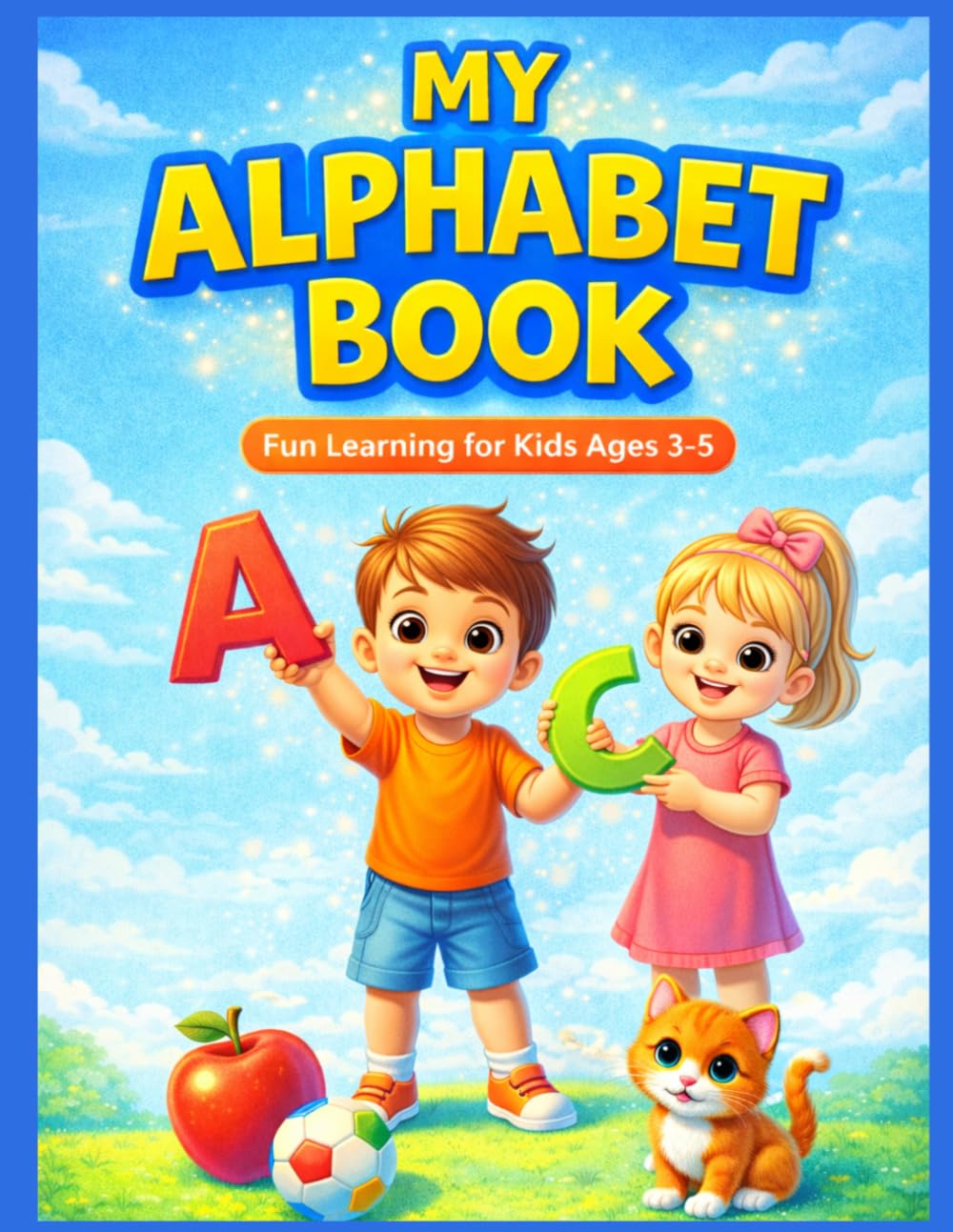 My Alphabet Book: Fun ABC Learning for Kids Ages 3–5 | Trace, Color & Learn Letters