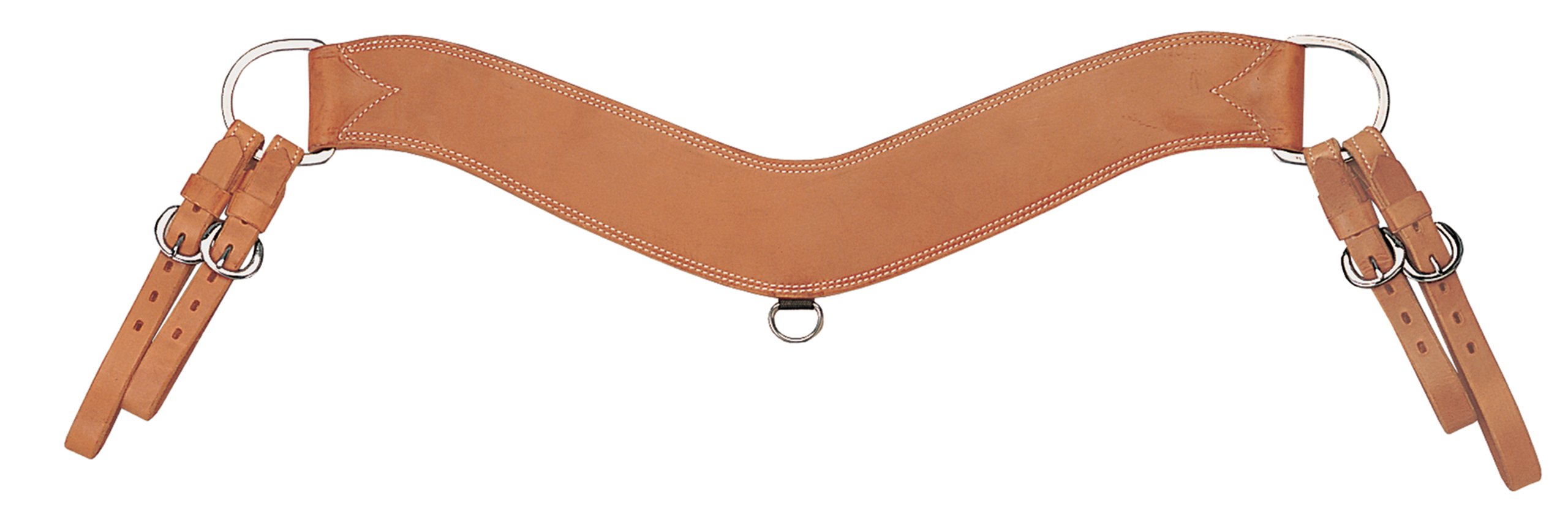 Collier de poitrine Weaver Leather Steer Roper rouge et robuste pour le travail au lasso.