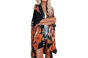 Women's Chiffon Kimono Cardigans: Embrace the Flowy Elegance