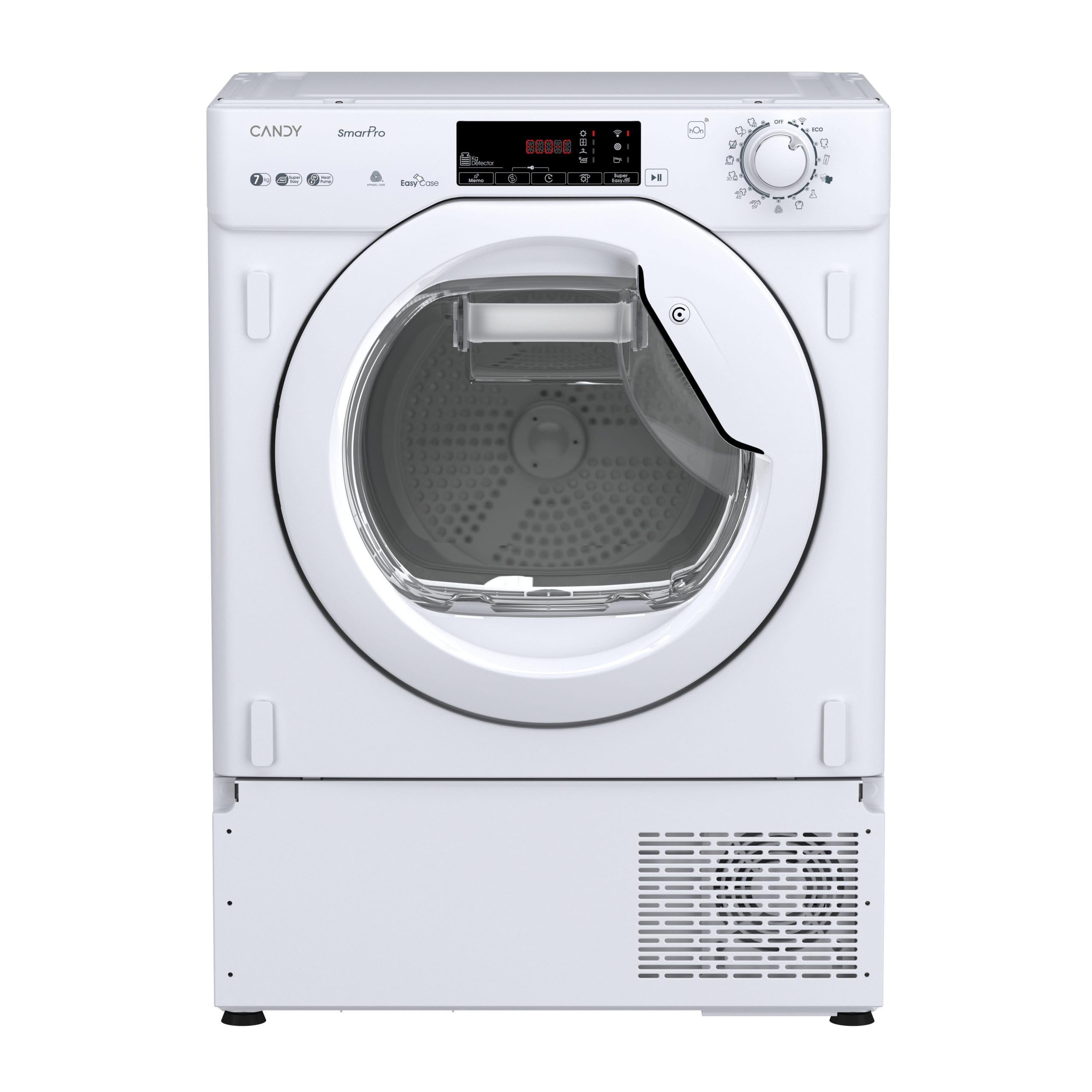 BCTD H7A2TE-S - Asciugatrice 7 Kg, Installazione da incasso, con Pompa di calore, Classe energetica E