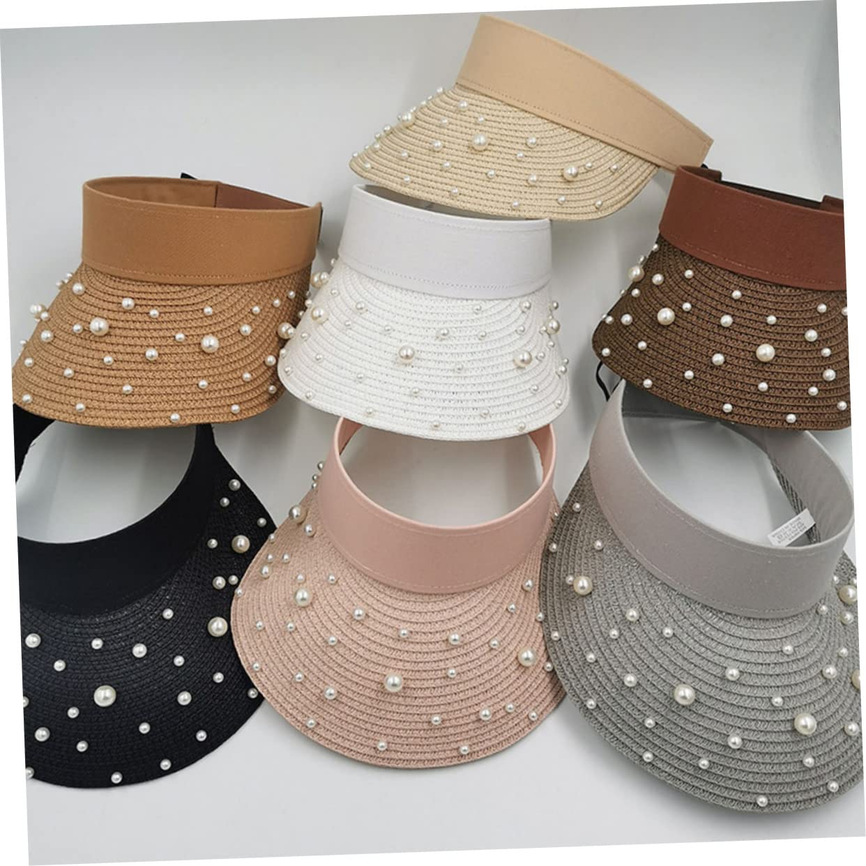 VALICLUD Sonnenschutzhut Wander Outdoor-Hüte mit Sonnenblende weicher Sonnen Campinghüte sczkappen sommermützen Atmungsaktiv Sun hat Schirmmütze sonnenfester Weiß
