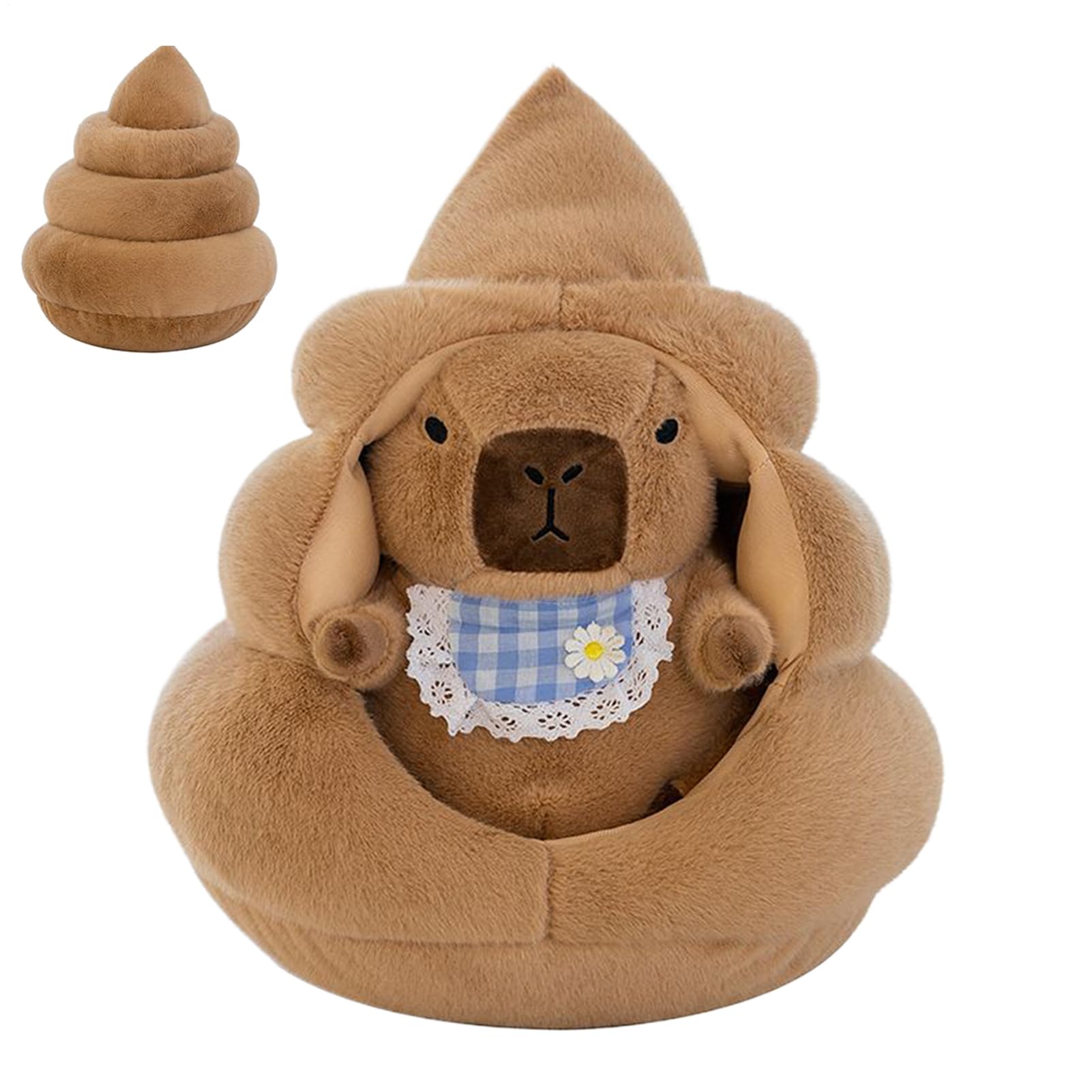 Peluche capibara doudou doux décoration chambre Noël - 8