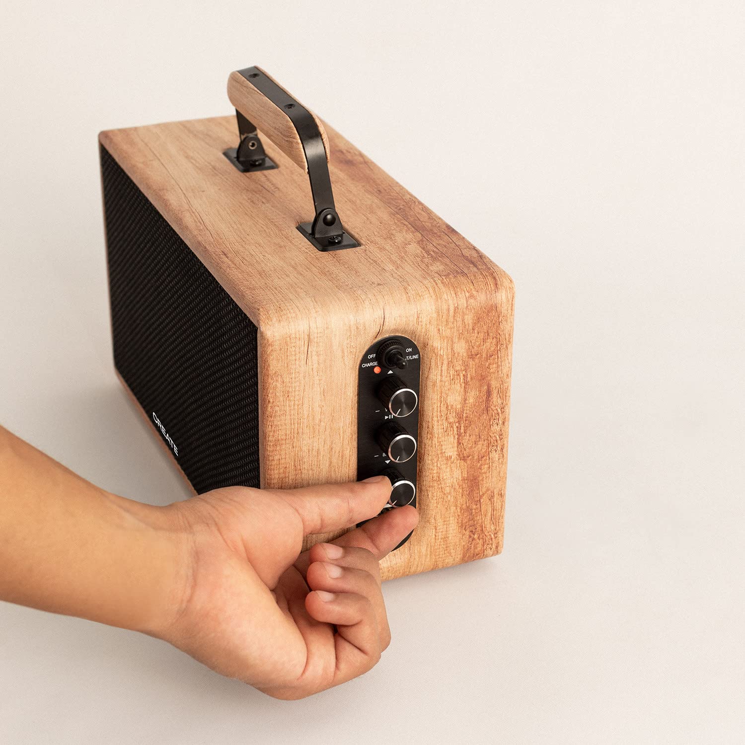 CREATE / Speaker Retro/Altavoz/Bluetooth 5.2, Reproductor USB