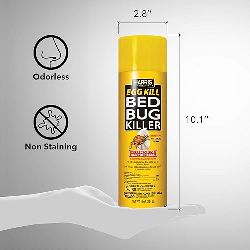 Miniatura 8 de Harris insecticida para ácaros y sus huevos, spray en aerosol de 16 oz