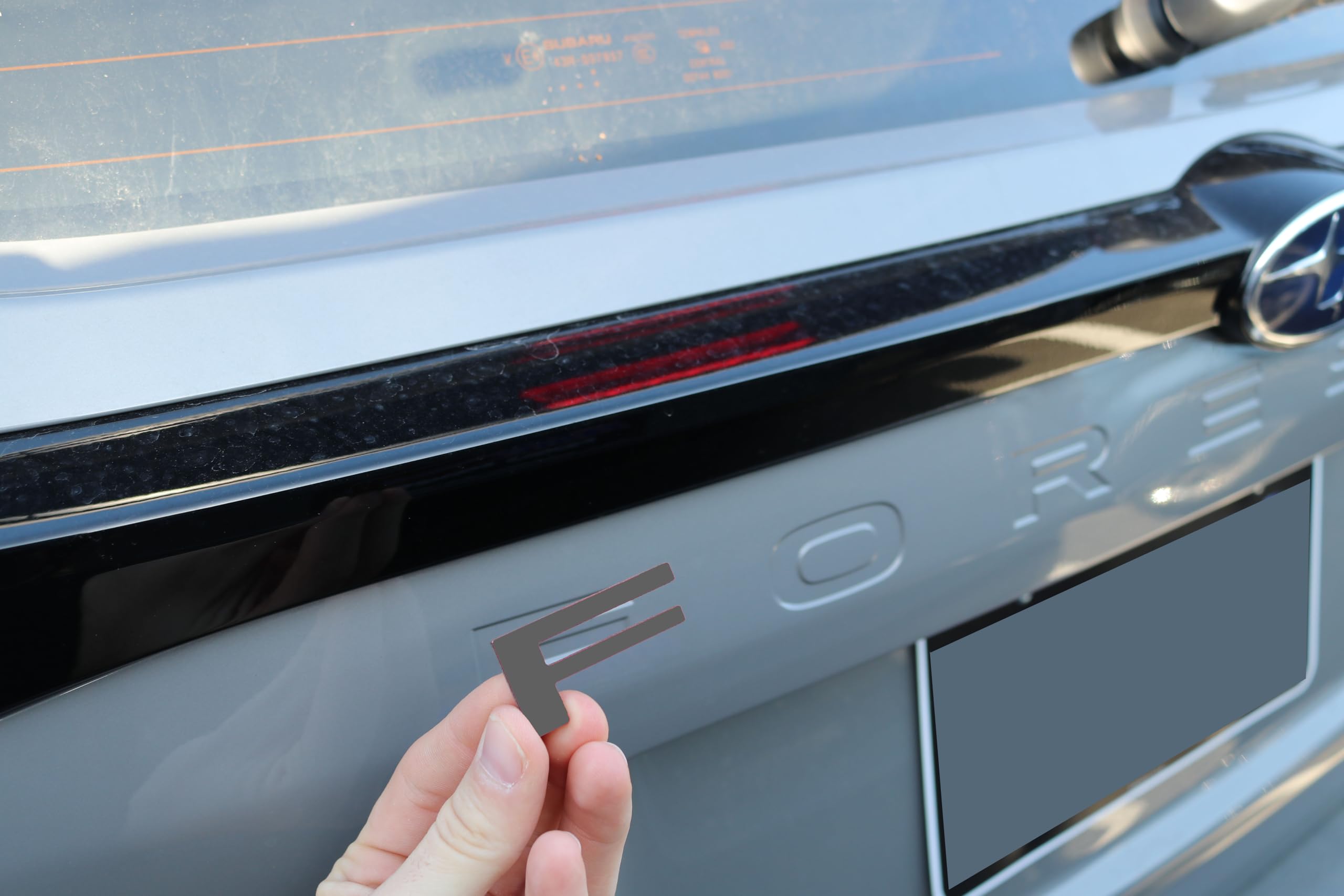 Amazon.com: Limitless-Parts Rear Trunk Tailgate Letter Inserts