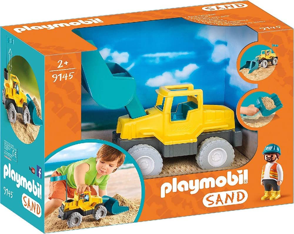 PLAYMOBIL Sand 9145 Schaufelbagger, Ab 2 Jahren