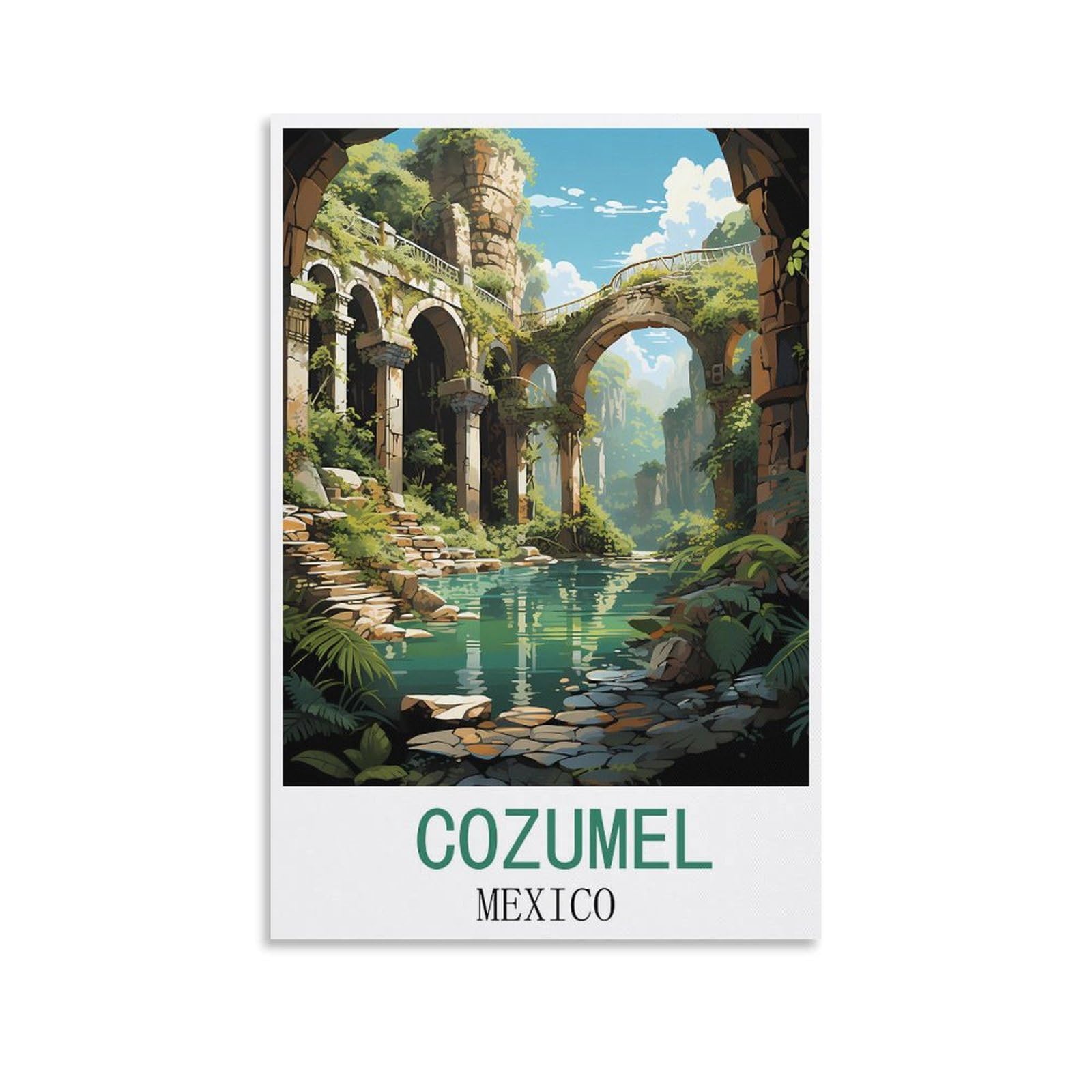Funny Tin Signs,Cozumel Mexico,Funny Vintage Metal Sign Plaqu Poster Wall Art Pub Bar Kitchen Garden Bathroom Home Decor 20x30cm