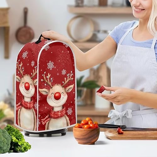 Vista 139 de Cubiertas de licuadora con diseño de poste de girasol, cubierta a prueba de polvo con asa, lavable para cocina, universal, para procesador de Cartel