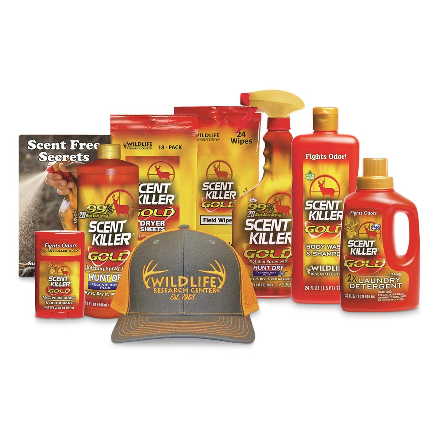 WILDLIFE RESEARCH CENTERScent Killer Gold Ultimate Kit