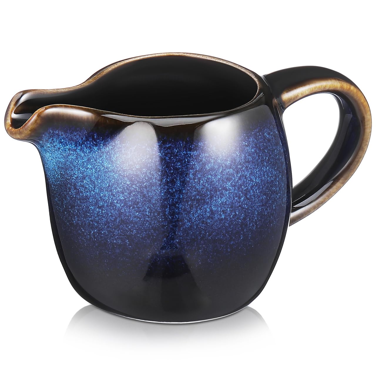 Gobelet à lait en céramique NOLITOY bleu foncé pour votre café