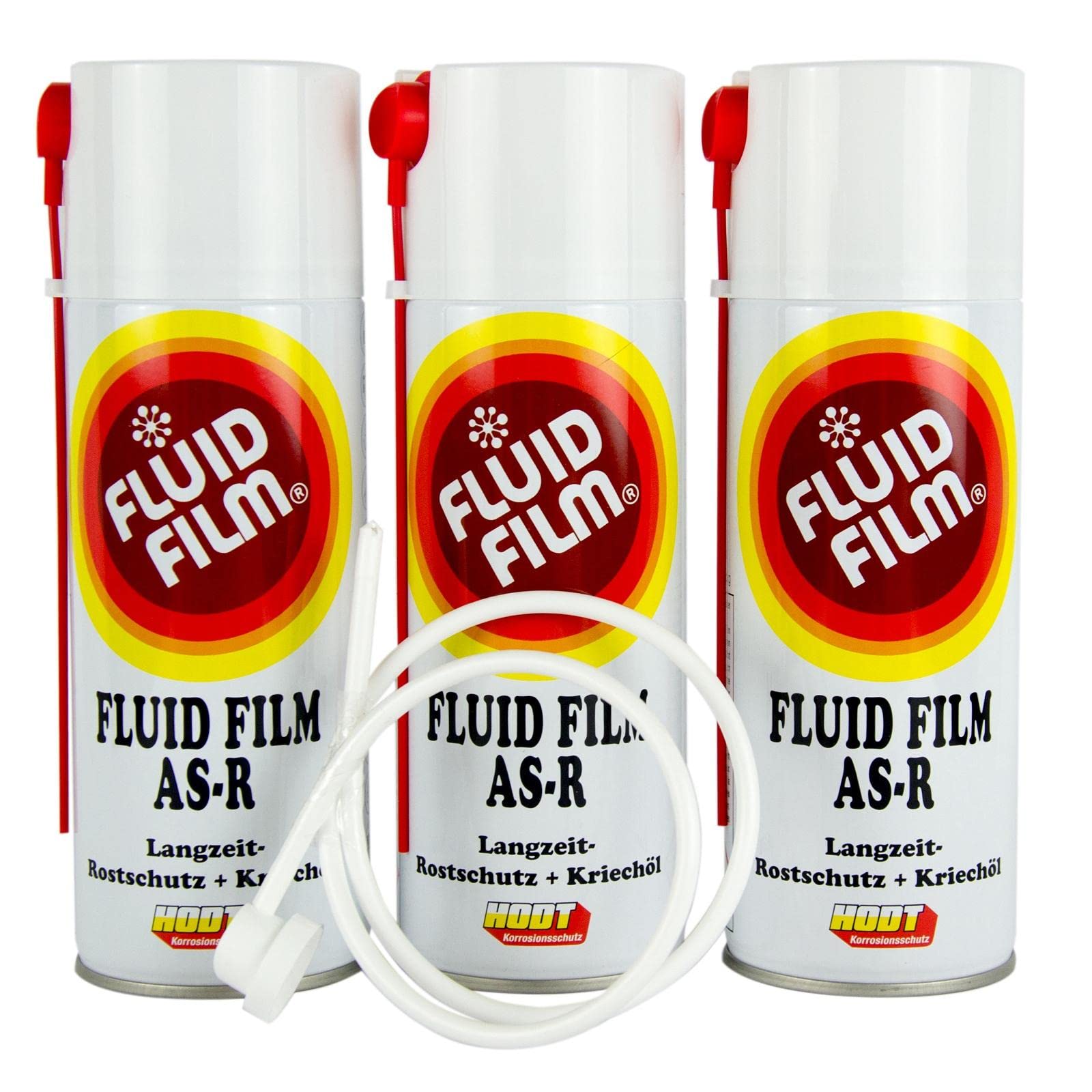 3X Fluid Film Rostschutz Korrosionsschutz Hohlraumschutz 400 ml & Sonde Y