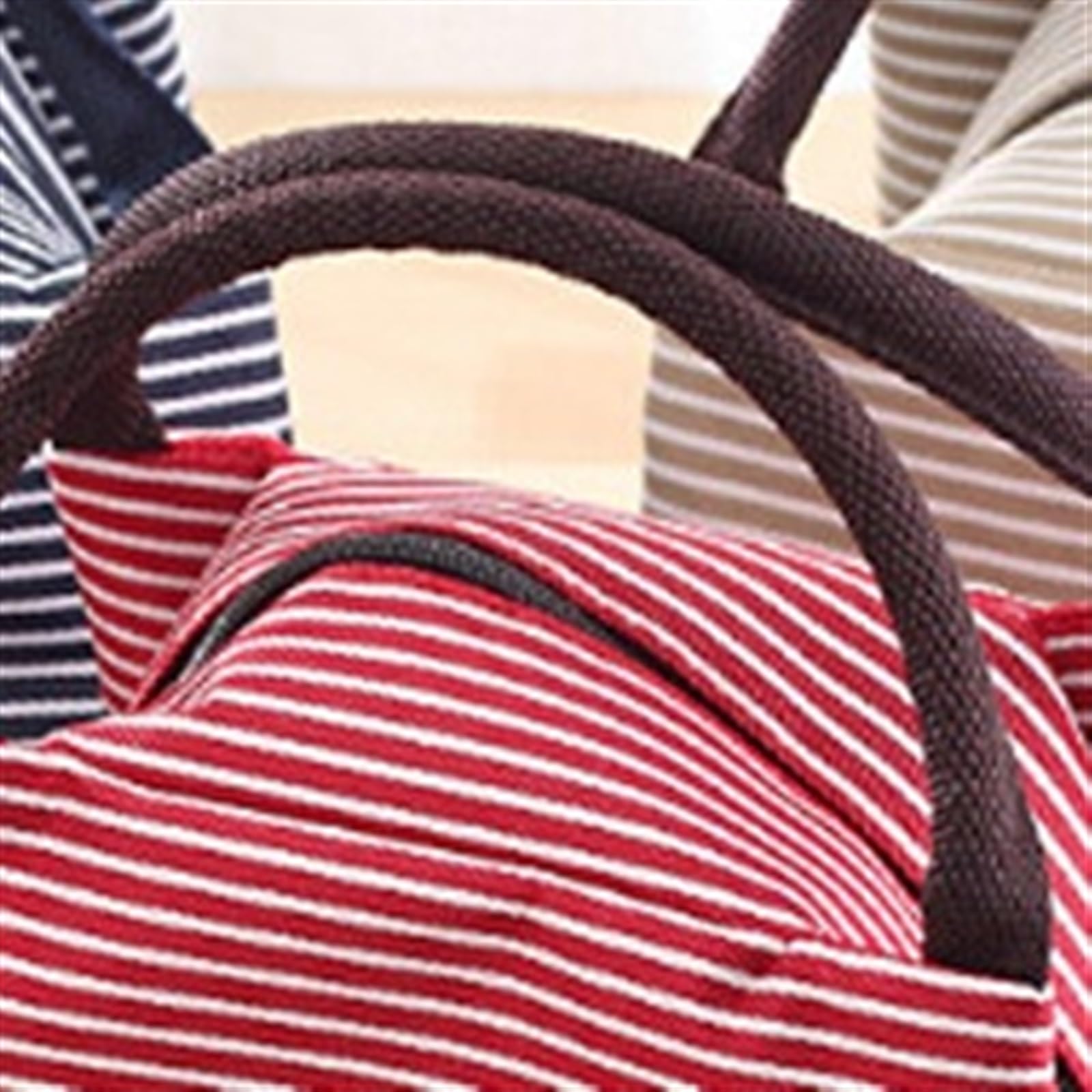 Bolsas de Almuerzo Bolsa de Almuerzo a Rayas para Bolsa isotérmica Bolsas térmicas de Alimentos empaquetados Bolsa térmica Bolsa de Almuerzo Bolsa de refrigerador