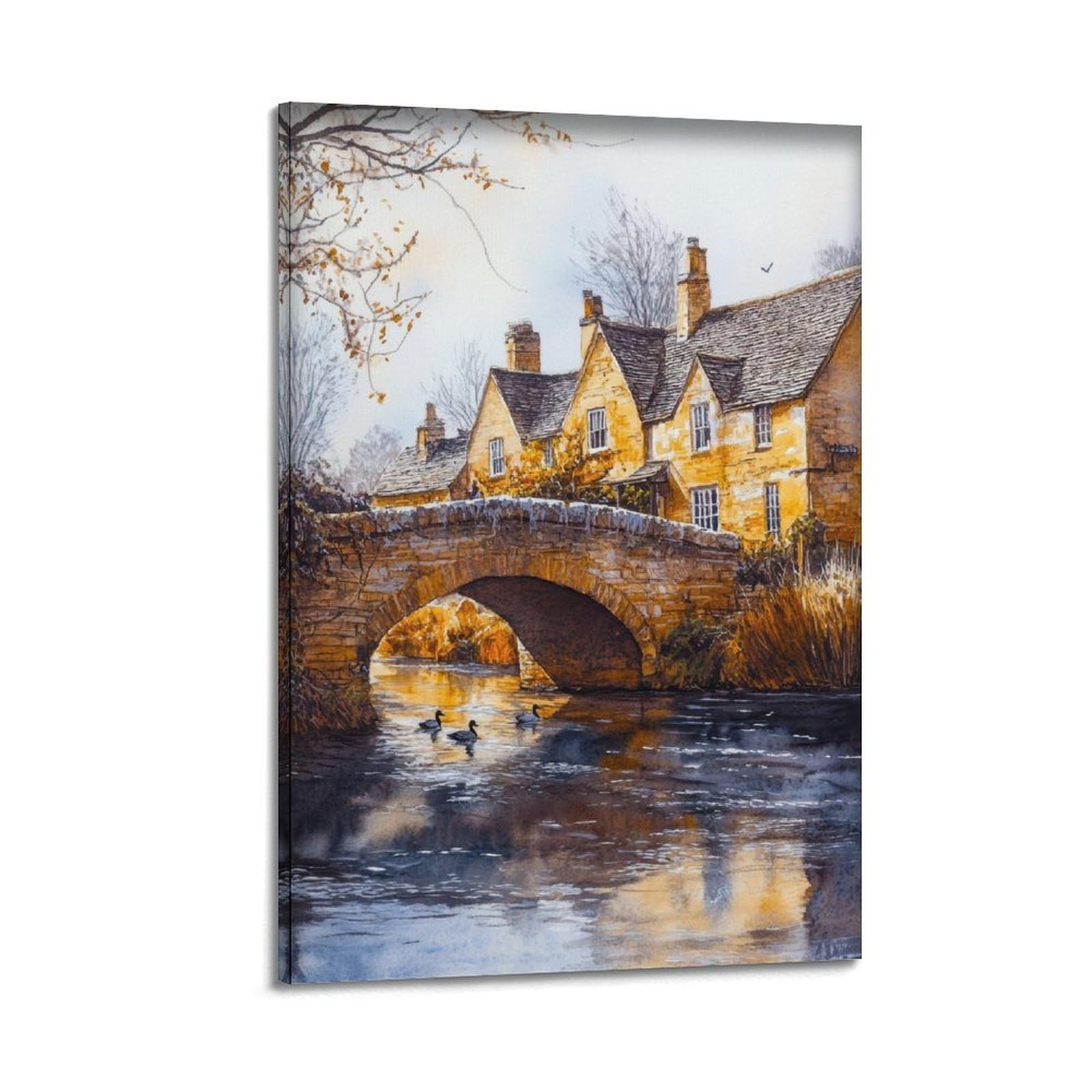 xiaoxiaoshen Bourton1 Canvas Poster Wall Art Prints Room Aesthetic Murals Bedroom And Living Decorations 20x30inch(50x75cm)