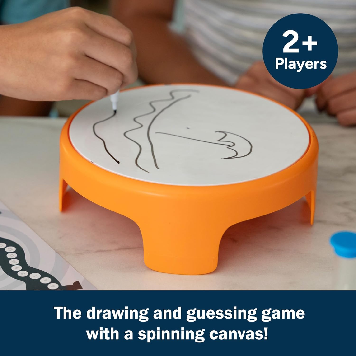 Educational Insights Spindoodle - Fun Board Games for Adults, Teens and Kids, Party Games for Family Game Night, Funny Quick Drawing Game, Guess The Sketch, 4 or More Players Ages 8+