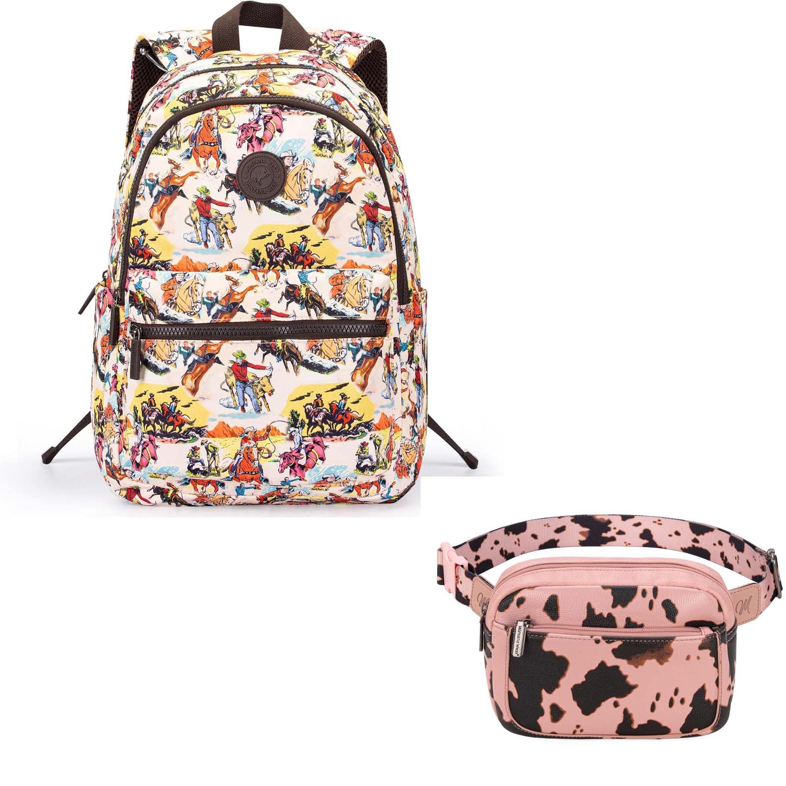 Montana West Western Backpack Purse and Fanny Packs for Women