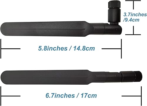 Miniatura 4 de Antena 4G LTE 9dbi 698-2700MHZ 3G 4G LTE Antena universal omni direccional de banda ancha con SMA macho