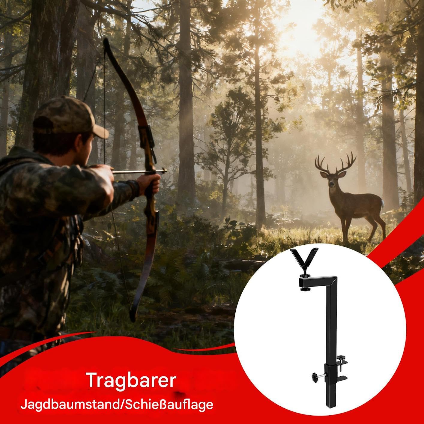 Trépied Lumineux Support Photographique Portable à Hauteur Ajustable